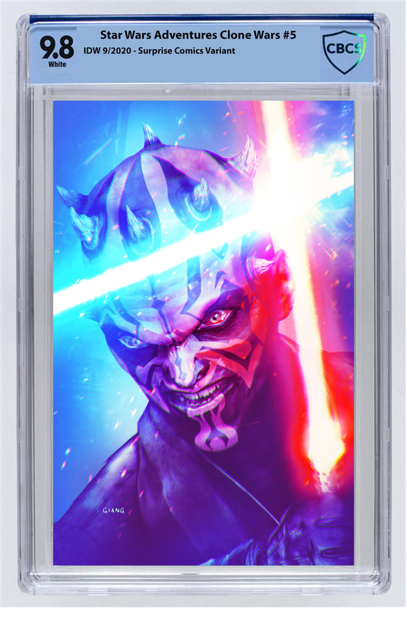 Star Wars Adventures Clone Wars #5 Surprise Comics Exclusive Cover by John Giang CBCS Options